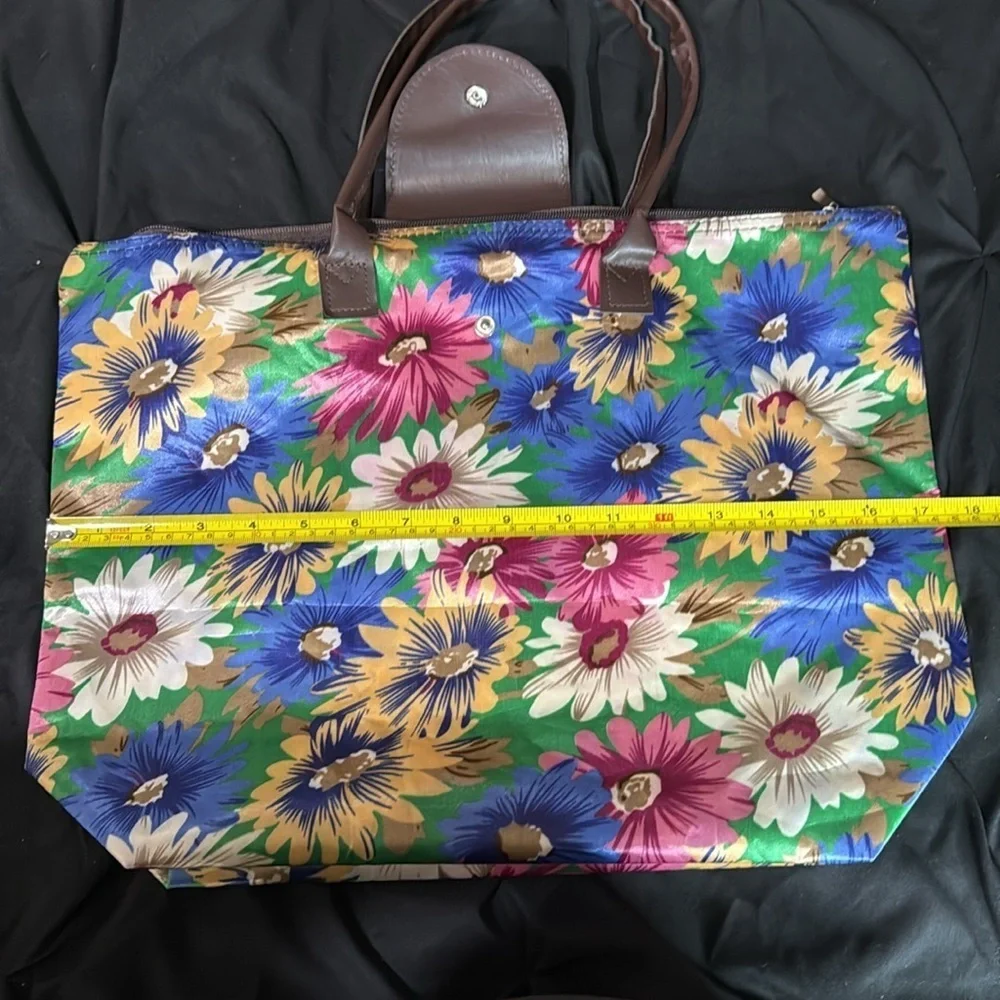 Floral Multicolor Tote Bag